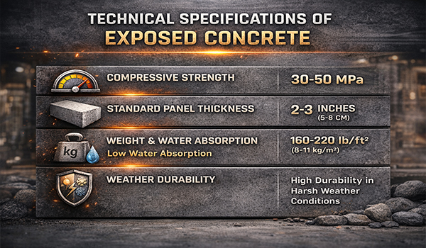 مشخصات فنی بتن اکسپوز (آنچه قبل از خرید باید بدانید)