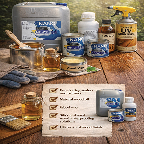 ضد آب کننده سطوح چوبی