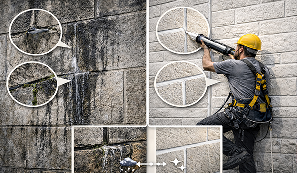 زیباسازی نما و جلوگیری از تغییر رنگ