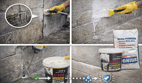 درزگیری با عایق‌های دوجزئی نانو