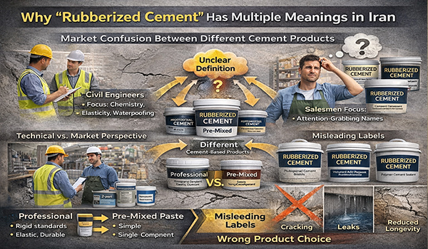 چرا اصطلاح سیمان لاستیکی در ایران چند معنا دارد؟