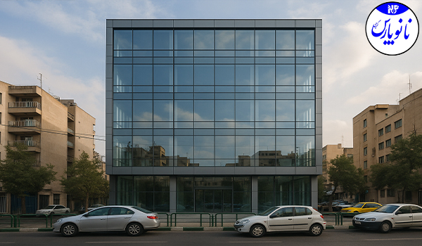 نمای شیشه ای