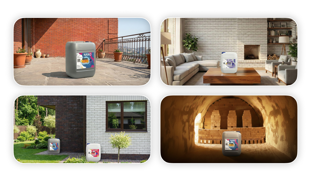 کاربردهای استفاده از مواد نانو آجر نما