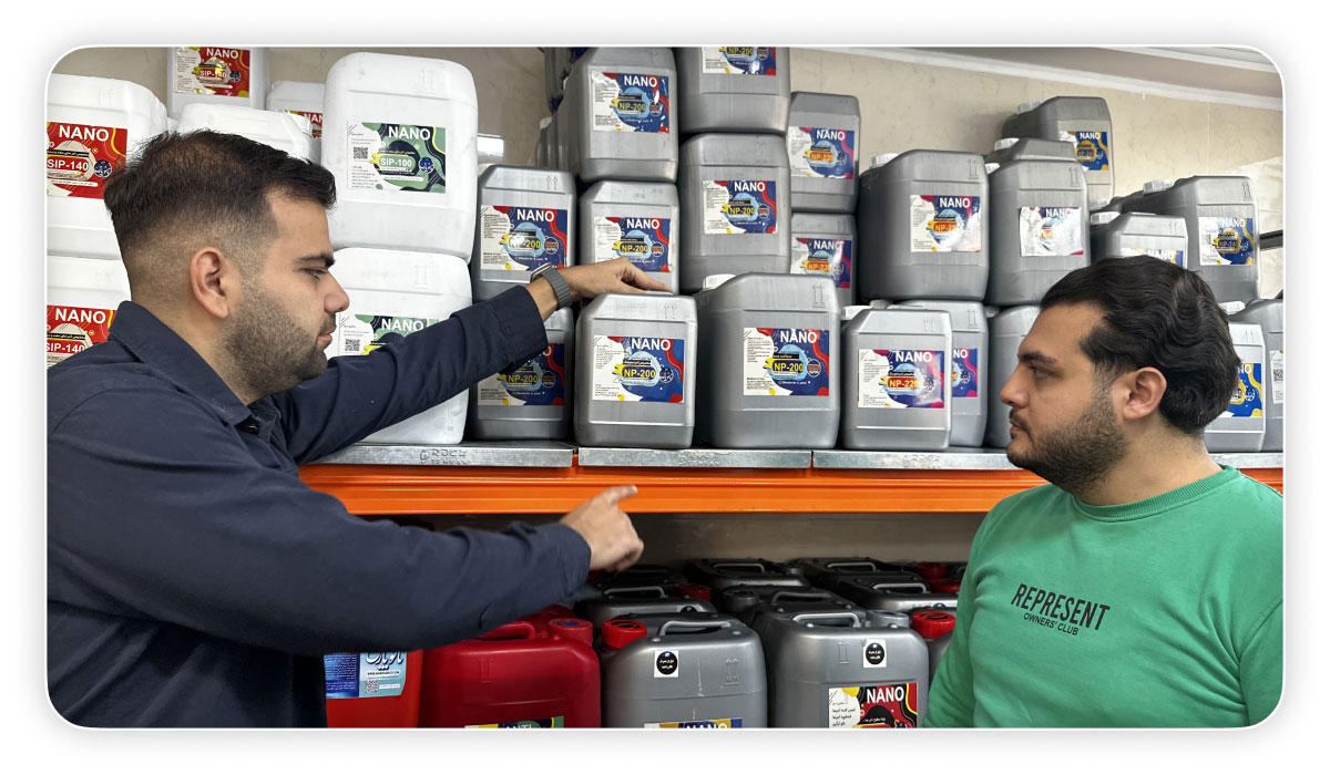 قیمت خرید مواد نانو سنگ نما