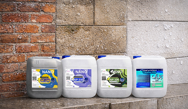 نانو آبگریز نما روی آجر، سنگ، سیمان و بتن